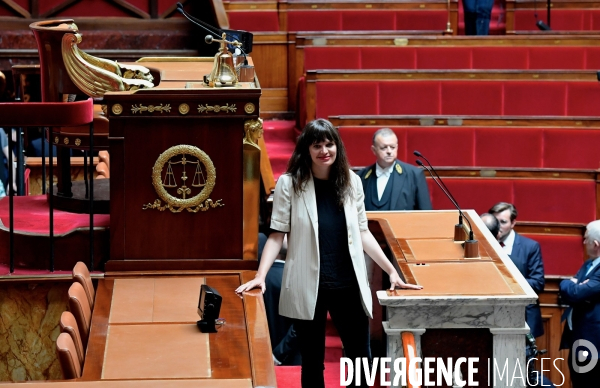 Assemblée nationale entrée des nouveaux députés nupes