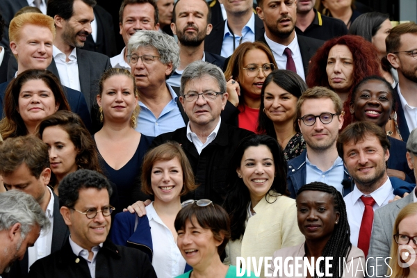 Assemblée nationale entrée des nouveaux députés nupes