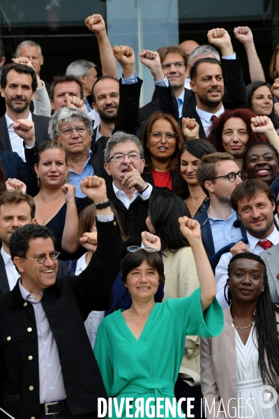 Assemblée nationale entrée des nouveaux députés nupes