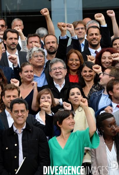 Assemblée nationale entrée des nouveaux députés nupes