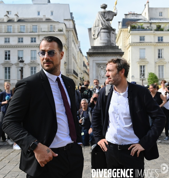 Assemblée nationale entrée des nouveaux députés nupes