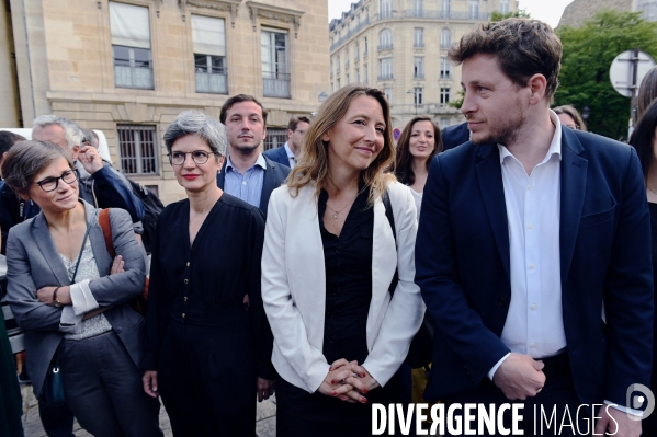 Assemblée nationale entrée des nouveaux députés nupes