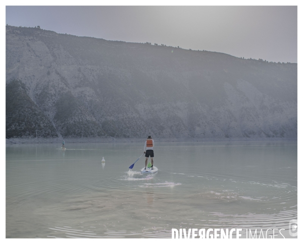 Le long de la Transbassealpine Digne Nice ( la sécheresse annoncée )