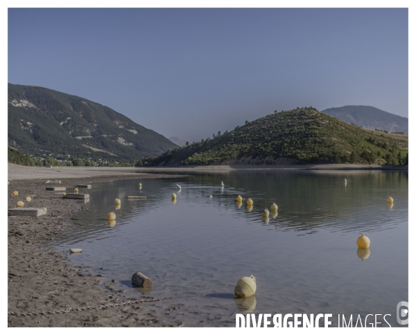 Le long de la Transbassealpine Digne Nice ( la sécheresse annoncée )