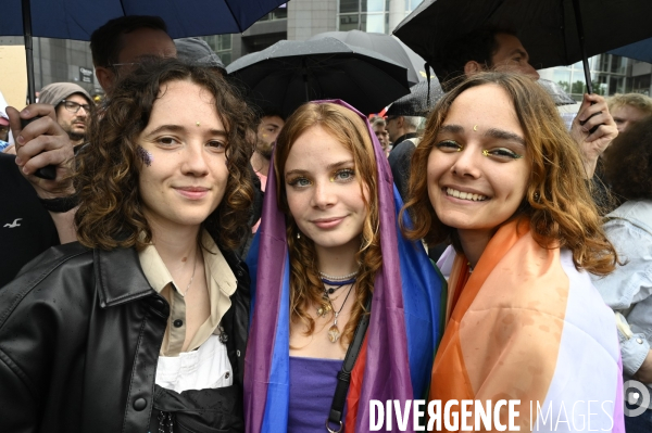 Gay pride 2022, la Marche des fiertés. Portraits