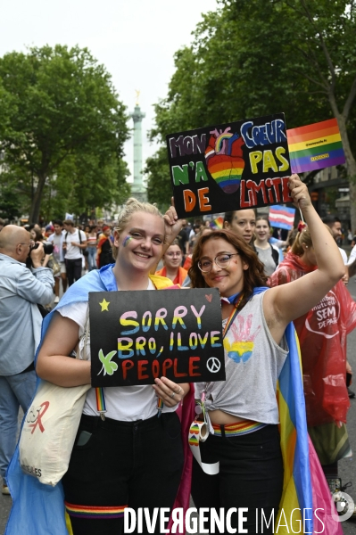Gay pride 2022, la Marche des fiertés. Portraits