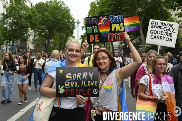 Gay pride 2022, la Marche des fiertés. Portraits