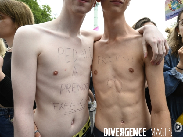 Gay pride 2022, la Marche des fiertés. Portraits