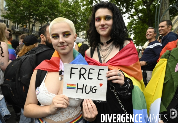 Gay pride 2022, la Marche des fiertés. Portraits