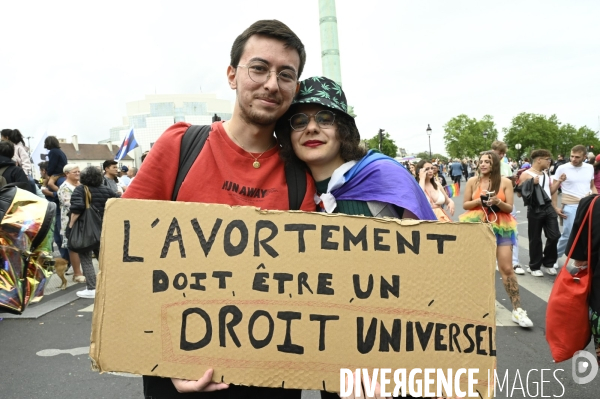 Gay pride 2022, la Marche des fiertés.