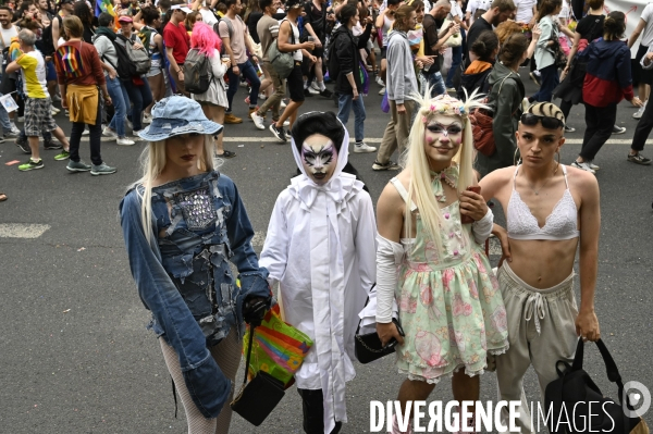 Gay pride 2022, la Marche des fiertés. Portraits