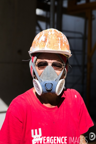 Chantier de construction d une maison de santé