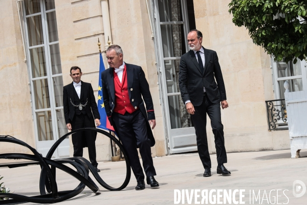 Macron - audition des chefs de partis