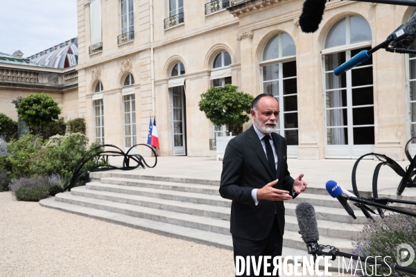Macron - audition des chefs de partis