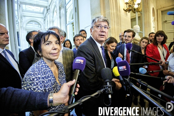 Eric Coquerel  président de la commission des Finances de l Assemblée nationale