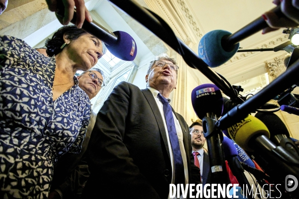 Eric Coquerel  président de la commission des Finances de l Assemblée nationale