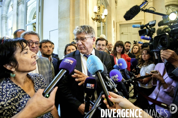 Eric Coquerel  président de la commission des Finances de l Assemblée nationale