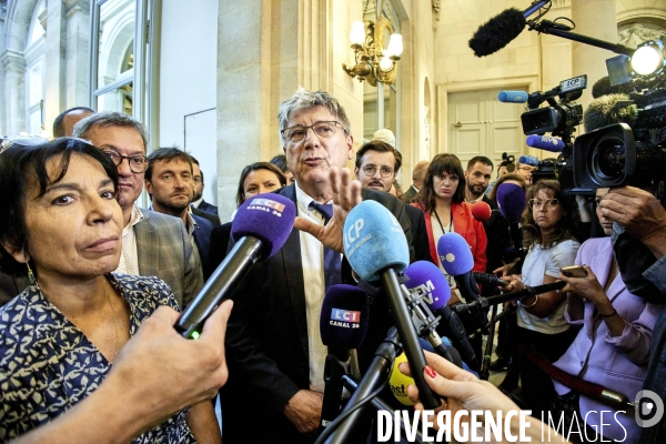 Eric Coquerel  président de la commission des Finances de l Assemblée nationale