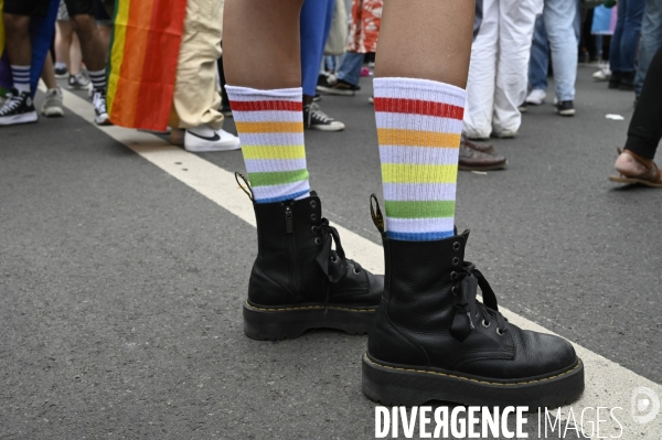 Gay pride 2022, la Marche des fiertés.