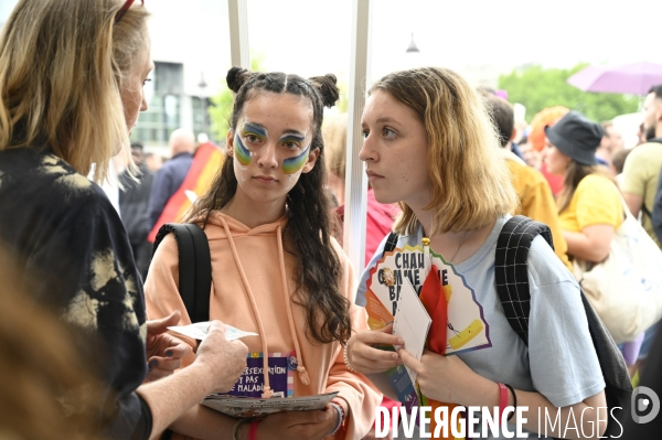 Gay pride 2022, la Marche des fiertés.