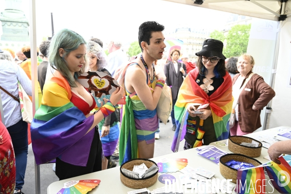 Gay pride 2022, la Marche des fiertés.