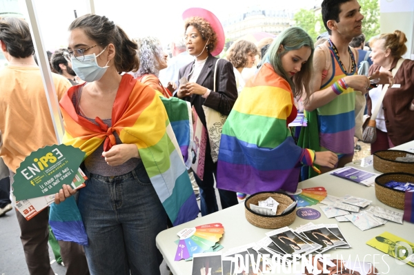 Gay pride 2022, la Marche des fiertés.