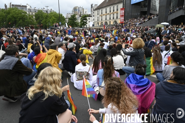 Gay pride 2022, la Marche des fiertés.