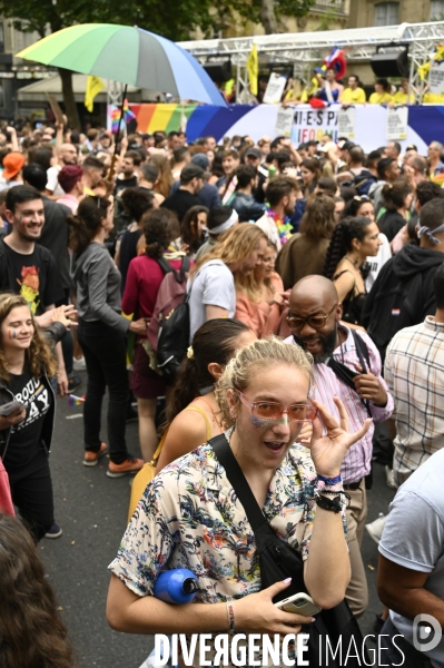 Gay pride 2022, la Marche des fiertés.