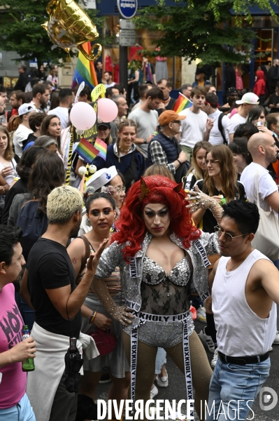 Gay pride 2022, la Marche des fiertés.