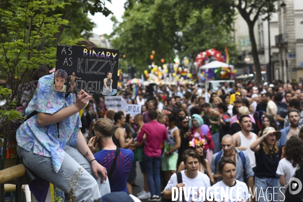 Gay pride 2022, la Marche des fiertés.