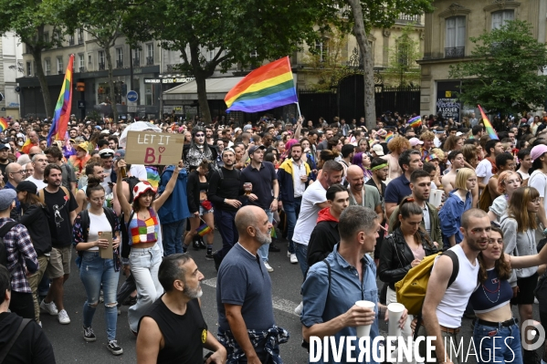 Gay pride 2022, la Marche des fiertés.