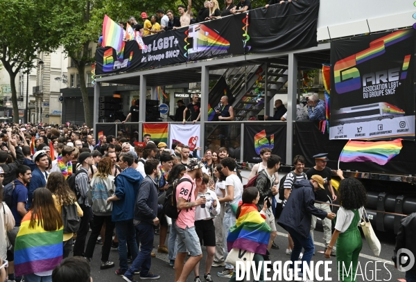 Gay pride 2022, la Marche des fiertés.