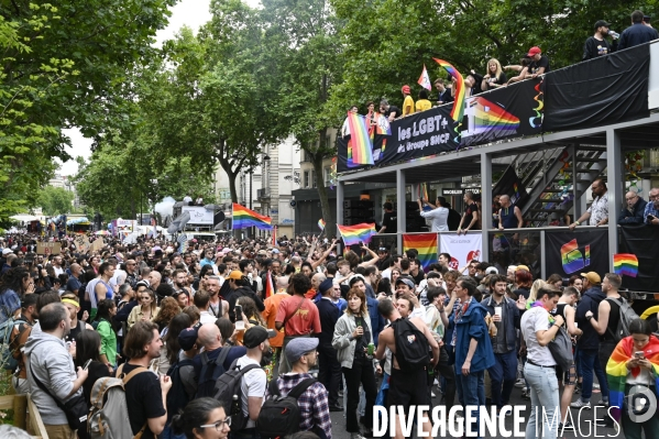 Gay pride 2022, la Marche des fiertés.