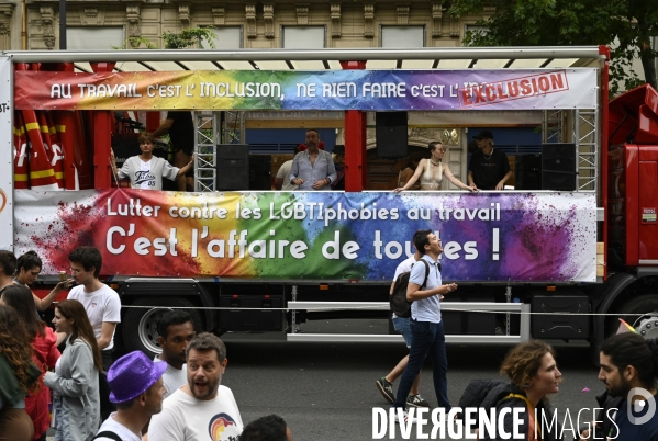 Gay pride 2022, la Marche des fiertés.