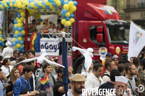 Gay pride 2022, la Marche des fiertés.