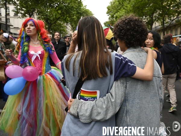 Gay pride 2022, la Marche des fiertés.