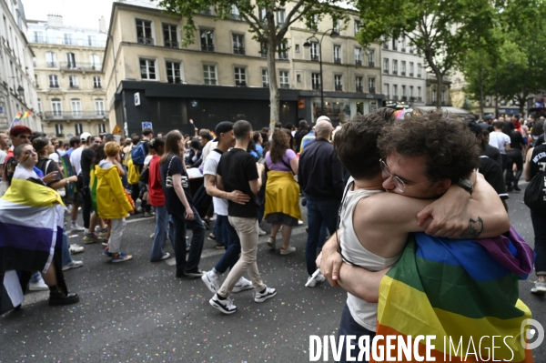 Gay pride 2022, la Marche des fiertés.