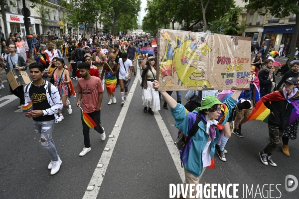 Gay pride 2022, la Marche des fiertés.