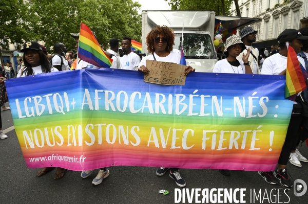 Gay pride 2022, la Marche des fiertés.