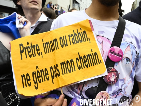 Gay pride 2022, la Marche des fiertés.