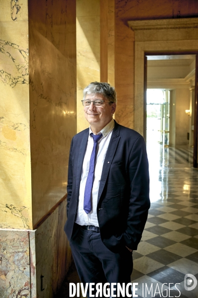 Eric Coquerel  président de la commission des Finances de l Assemblée nationale