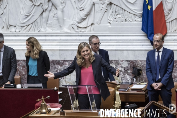 Election de Yael Braun-Pivet à la présidence de l assemblée nationale.