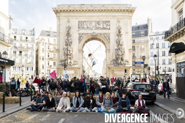 France - extinction rebellion - paris - climate action