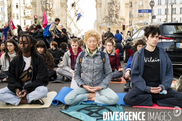 France - extinction rebellion - paris - climate action