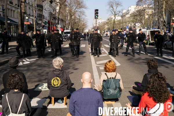 France - extinction rebellion - paris - climate action