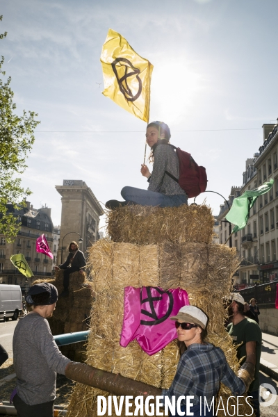 France - extinction rebellion - paris - climate action