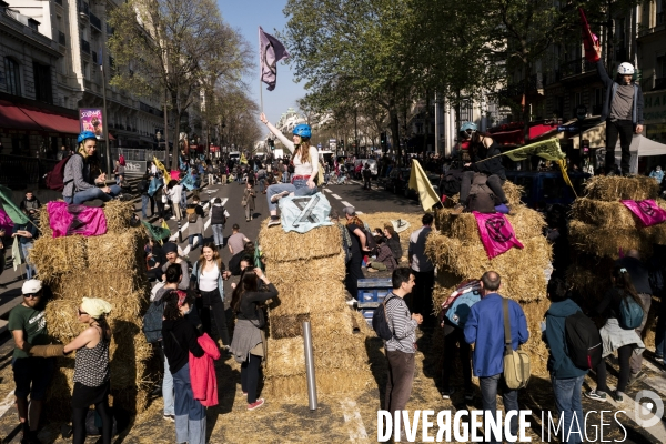 France - extinction rebellion - paris - climate action