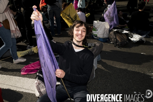 France - extinction rebellion - paris - climate action