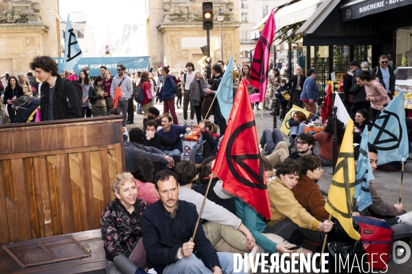 France - extinction rebellion - paris - climate action