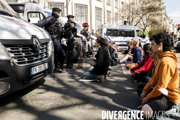 France - extinction rebellion - paris - climate action